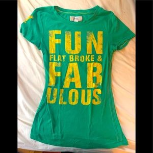 Green American eagle t-shirt